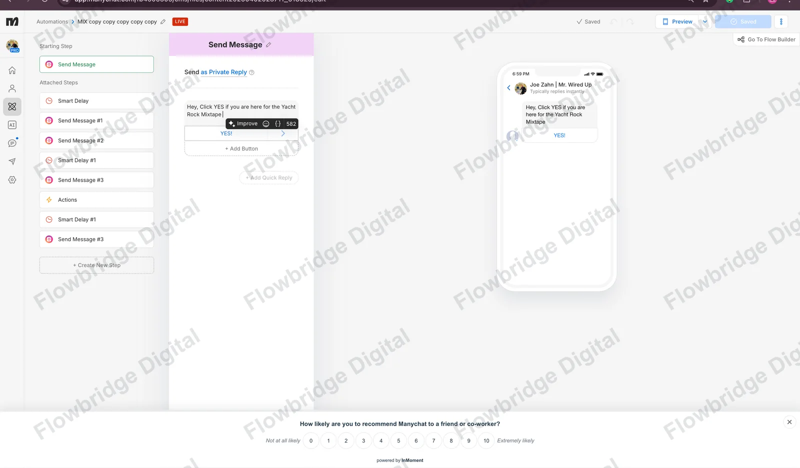 Manychat Instagram Comment-to-DM Automation